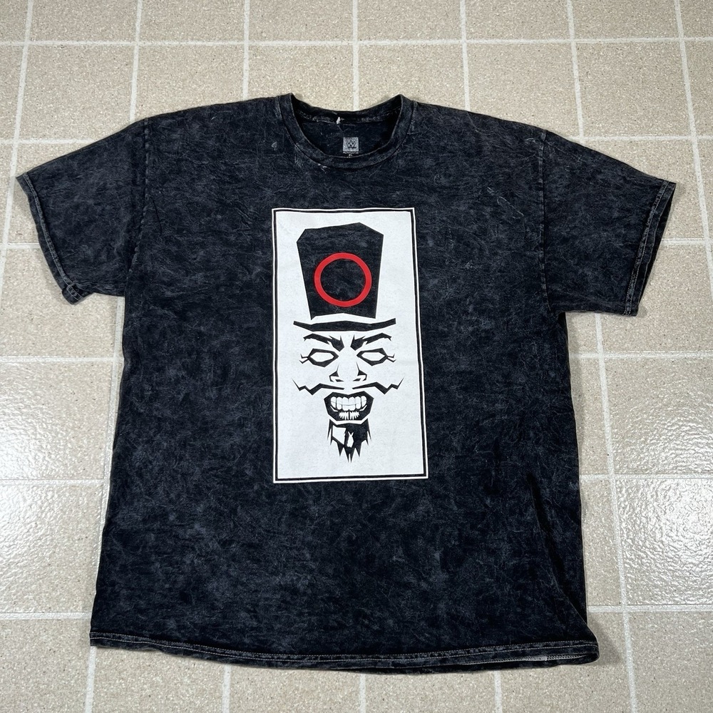 WWE Bray Wyatt Uncle Howdy Wyatt Sicks Mineral Wash T SHIRT Official Authentic